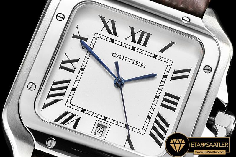 CAR0430C - Santos De Cartier 2018 Ladies SSLE Wht Swiss Qtz - 04.jpg